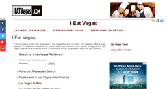 Desktop Screenshot of ieatvegas.com