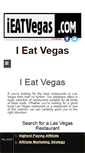 Mobile Screenshot of ieatvegas.com